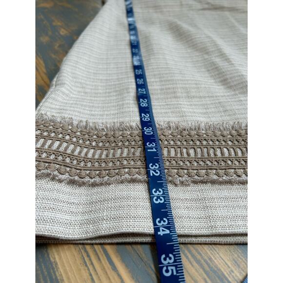 White House Black Market Beige Asymmetrical Dress - Picture 12 of 15